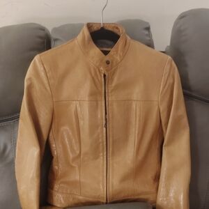 Tan Leather Jacket